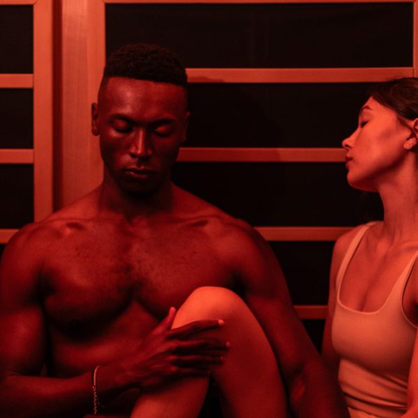 Infrared sauna experience at Equinox Hotel New York, designed for wellness and restorative luxury.